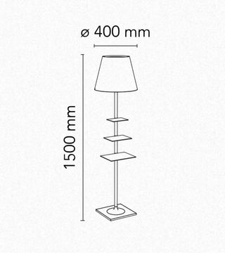 Coppia di lampade da terra Philippe Starck
