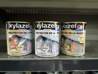 3x750ml Xylazel Lasur Sol Satinado Roble Claro