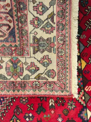 Tappeto Persiano Abadeh 265x163 cm Lana