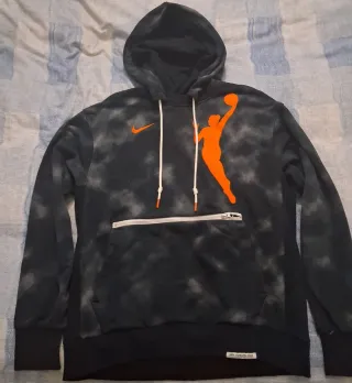 Sudadera nike Mujer Baloncesto Negra Naranja
