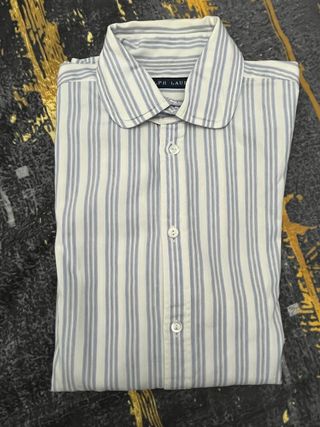 Camicia Ralph Lauren Donna Righe Blu/Bianco
