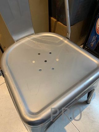 Silla Metalica para jardin