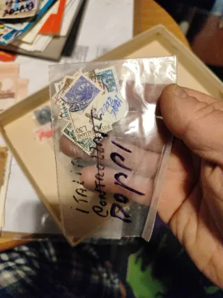 Sacchetti francobolli misti Italia