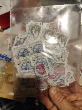 Sacchetti francobolli misti Italia