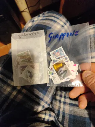 Sacchetti francobolli misti Italia