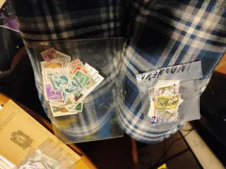 Sacchetti francobolli misti Italia