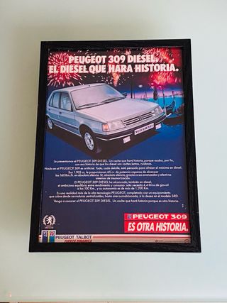 PEUGEOT 309 nuevo ocasion despiece completo cartel