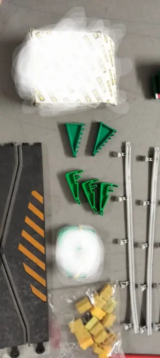 Scalextric Exin tramos de pistas y Piezas
