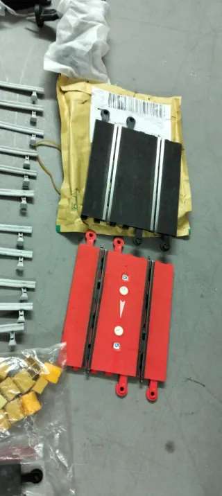 Scalextric Exin tramos de pistas y Piezas