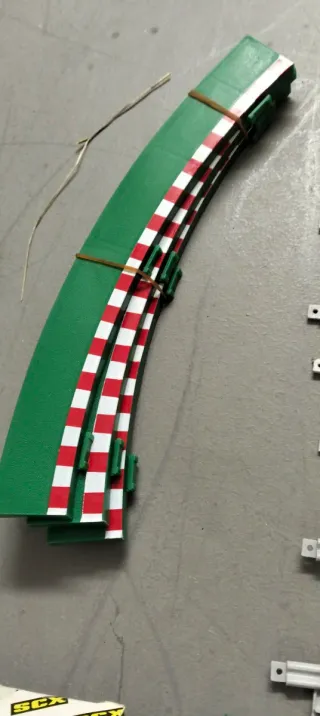 Scalextric Exin tramos de pistas y Piezas