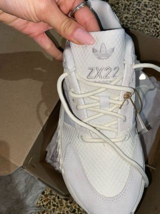 Adidas Beige/Blanco Zapatillas Deportivas