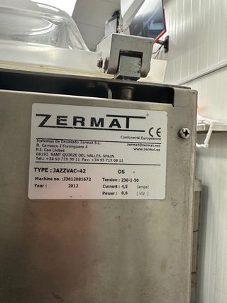 Envasadora al vacío ZERMAT
