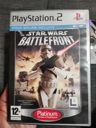 Star Wars Battlefront PS2 Platinum