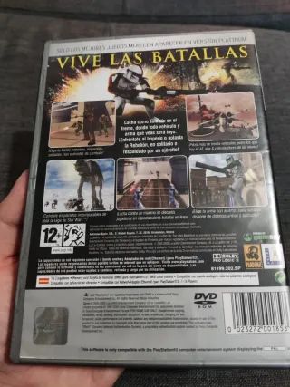 Star Wars Battlefront PS2 Platinum