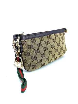 Pochette Gucci con Llavero Jackie in Buono Stato