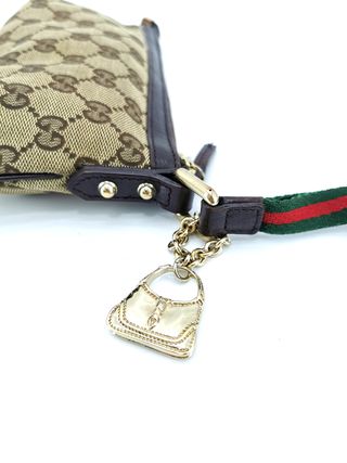 Pochette Gucci con Llavero Jackie in Buono Stato