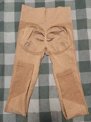 Leggings Push Up Shein Marrones