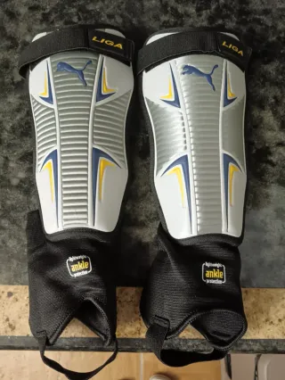 Espinilleras Puma con tobillera Talla XL