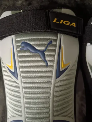 Espinilleras Puma con tobillera Talla XL