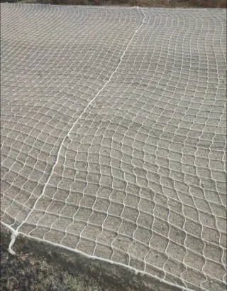 Red de seguridad obra 5x11m blanca