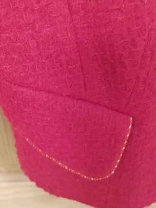 Traje Rojo Tweed Angelo Ferretti