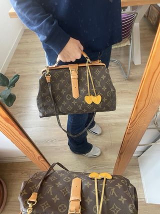 Bolso Louis Vuitton Monogram Corazones Amarillos