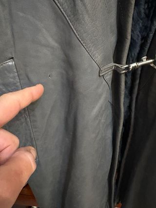 Cappotto in vera pelle shearling donna vintage