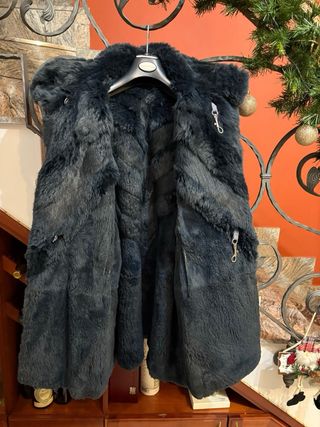 Cappotto in vera pelle shearling donna vintage