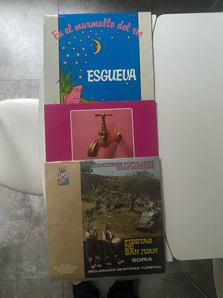 3 Vinilos Folclore Español