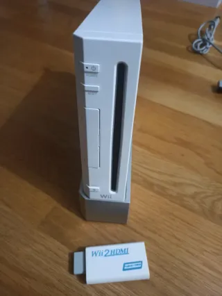 Nintendo Wii con accesorios y juegos