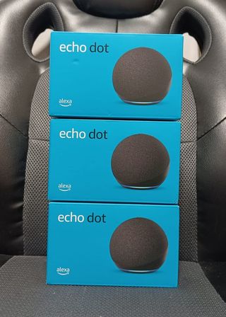 Lote 3 Amazon Echo Dot Nero Nuovi, Alexa