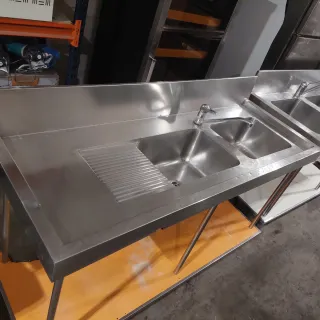 Fregadero Acero Inoxidable 1.50m