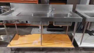 Fregadero Acero Inoxidable 1.50m