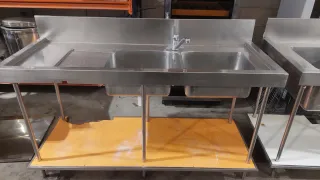 Fregadero Acero Inoxidable 1.50m