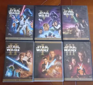Pack 6 Películas Star Wars DVD (Español)