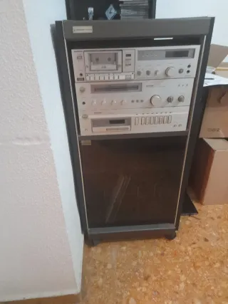 Equipo de música Hi-Fi vintage