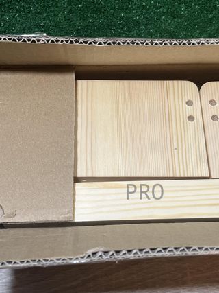 Juego de 3 estantes de madera NATURE SUPPLIES