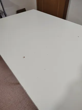 Escritorio Ikea Blanco - patas lerberg, linnmon