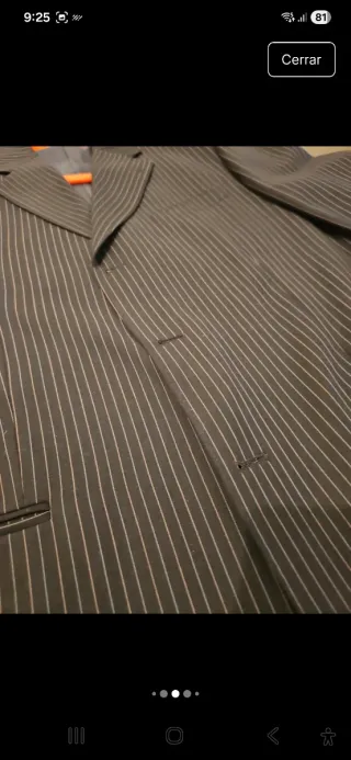 Conjunto Chaqueta y Pantalón El Corte Talla 54