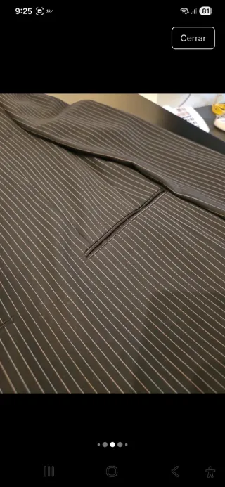 Conjunto Chaqueta y Pantalón El Corte Talla 54