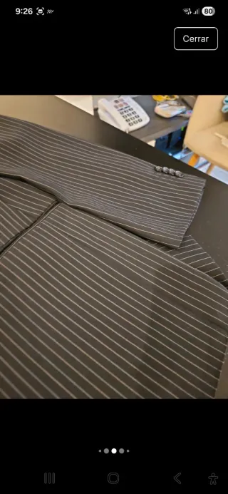 Conjunto Chaqueta y Pantalón El Corte Talla 54