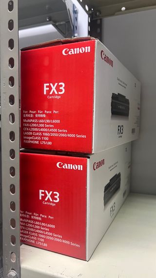 Cartucho Canon FX3 para Fax y Multifunción