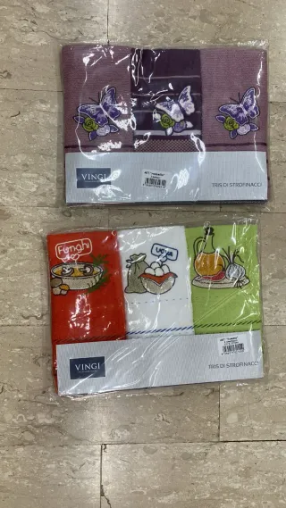 Tris di strofinacci Vingi