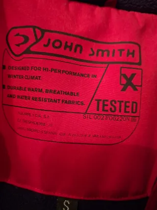 Chaqueta John Smith Roja Hombre