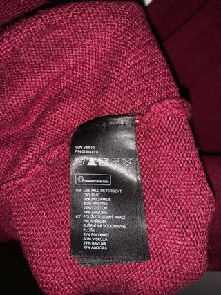 Vestido premamá con angora