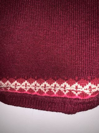 Vestido premamá con angora