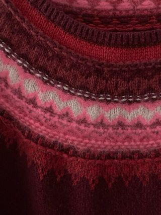 Vestido premamá con angora