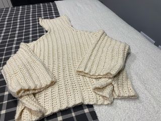 Jersey Zara Oversize Beige