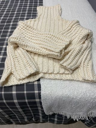 Jersey Zara Oversize Beige