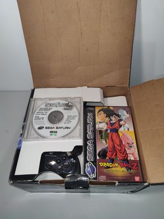 Consola Sega Saturn Modelo 2 Dragon Ball Z Bundle